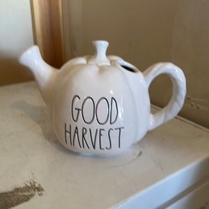 Rea Dunn pumpkin watering can